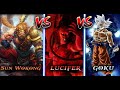 Lucifer Vs Goku Vs Sun Wukong // Who will win ?