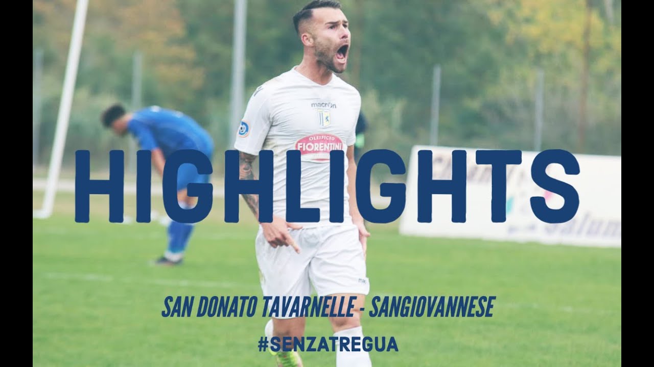 San Donato Tavarnelle Sangiovannese 51 YouTube