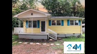 Houses for Rent in Spartanburg 3BR/1BA by 4M Property Management Company