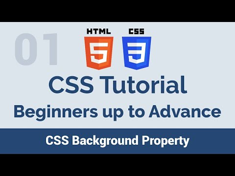 01 CSS Background property - beginners up to advance css tutorial