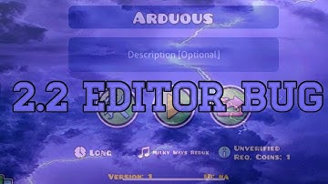 2.2 Editor Bug (Crash) [FIXED]