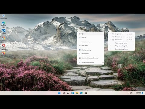 Make Desktop Icons Bigger Or Smaller On Windows 11 [Tutorial] - YouTube