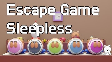 Escape Game Sleepless Walkthrough (nicolet)