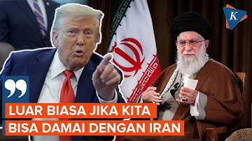 Di Israel, Trump Akui Ingin Berdamai dengan Iran