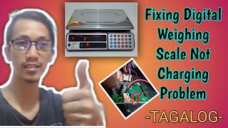 FIXING DIGITAL WEIGHING SCALE "NOT CHARGING PROBLEM"│TAGALOG│KoyaBauTV