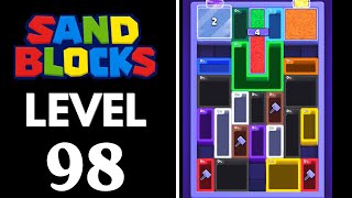 Sand Blocks: Drop Puzzle Level 98 Walkthrough 
