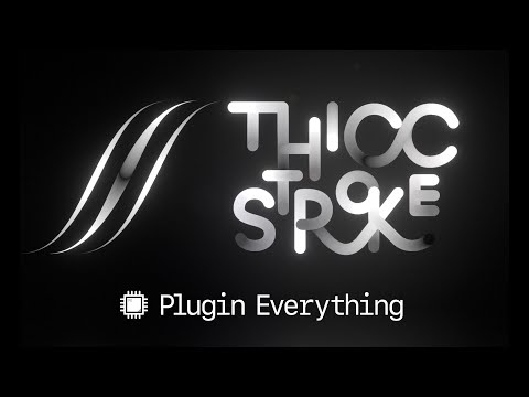 Thicc Stroke - Free Variable Width Stroke Plugin for After Effects