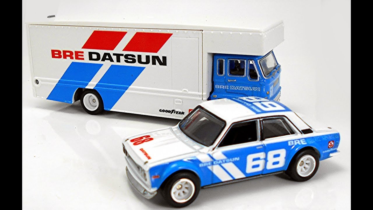 hot wheels team transport bre datsun