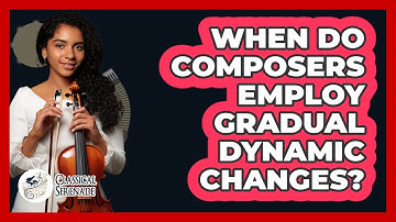 When Do Composers Employ Gradual Dynamic Changes?