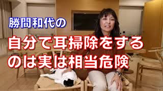 自分で耳掃除をするのは実は相当危険。抗菌作用もなくなるほか、自分で耳の道を塞ぐ恐れがあります。