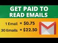 Get Paid To Read Emails Worldwide | Earn up to $150 (FREE) Make Money Online