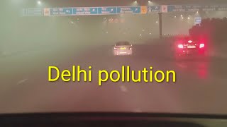 Delhi post Diwali pollution