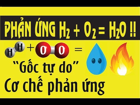 Video Phản ứng H2+O2=H2O (Phần 2) | Cơ chế đặc biệt của hỗn... - youtube