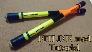 ペン回し FITLINE mod作り方 / Menowa* FITLINE mod tutorial