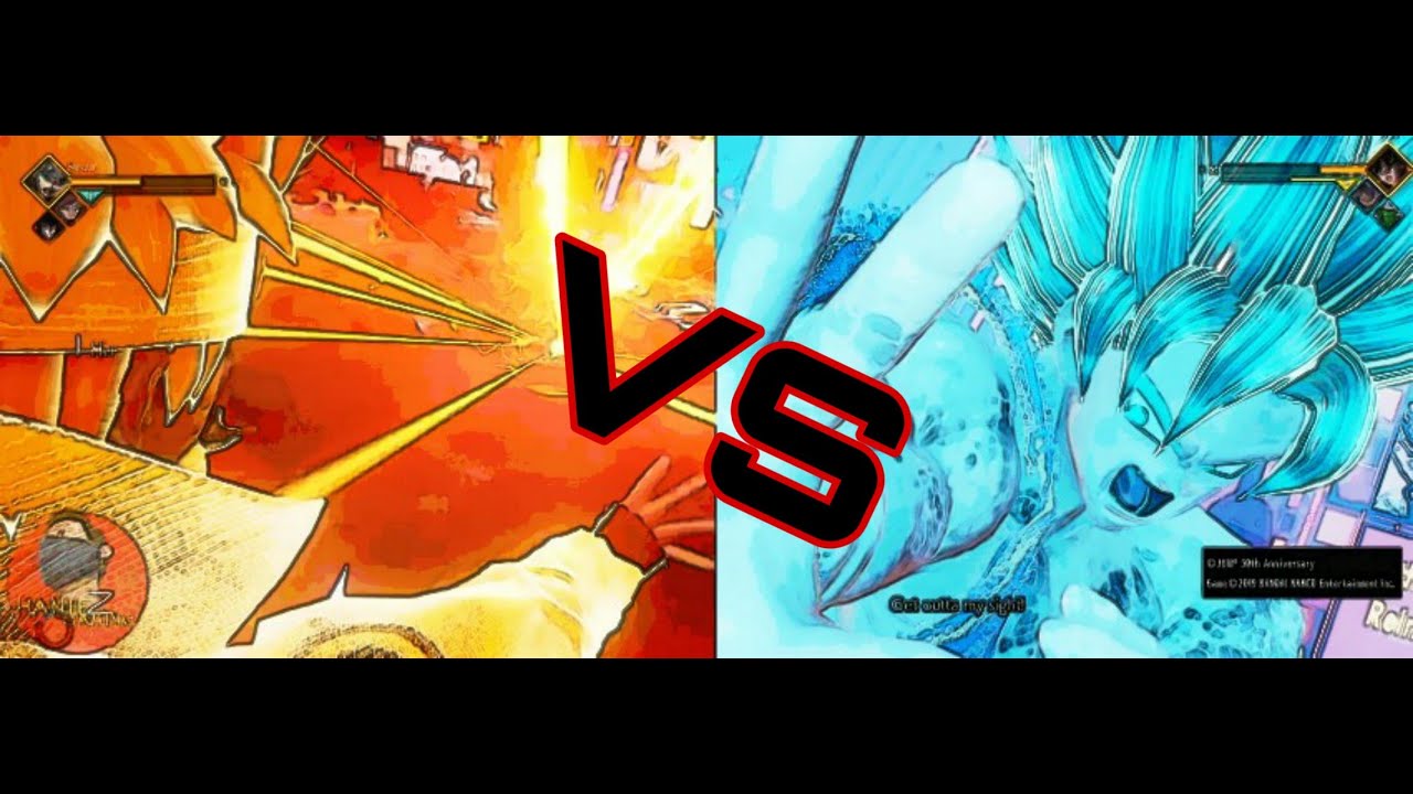 Naruto Vs Goku Jump Force Gameplay Youtube