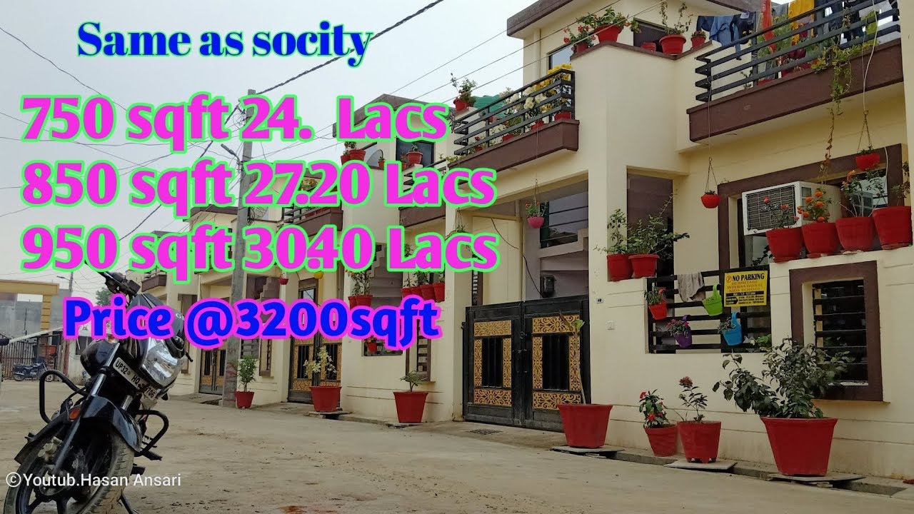 Paradise full visit || 750 sqft house 24 Lacs || undar construction kursi road lucknow