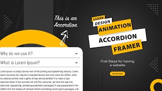 Accordion in Framer Tutorial | Create Interactive UI Elements