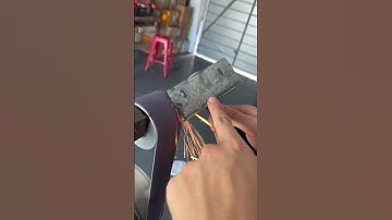 DIY axe?  #fyp #shorts #knife #knives #knifesharpening #kitchen