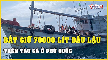 Bắt giữ tàu cá vận chuyển 70.000 lít dầu DO không rõ nguồn gốc trên vùng biển Phú Quốc | Vietnamnet