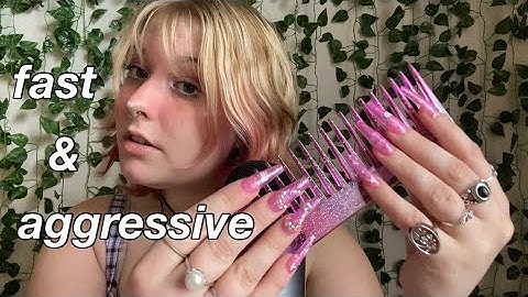 ASMR but completely and utterly RANDOM! fast, aggressive, and chaotic part 3 💯💃🏼