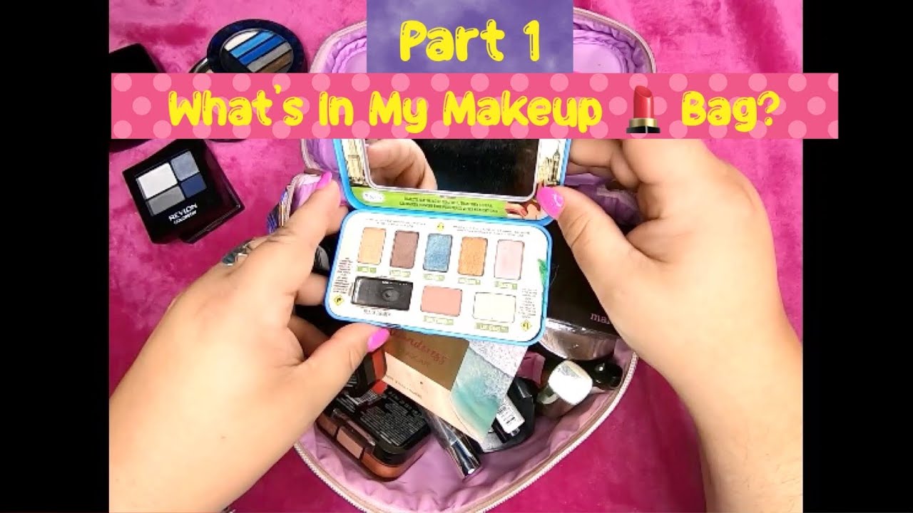 ASMR WHAT’S IN MY MAKEUP BAG ? (( RUMMAGING SOUNDS )) ( PART 1 ) 💄1080p ...