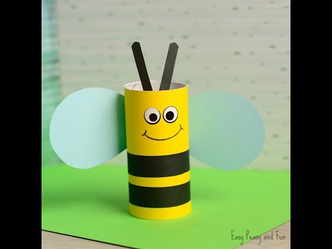 Butterfly Toilet Paper Roll Craft - Easy Peasy and Fun