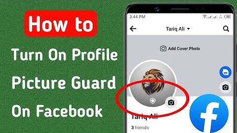 How To Turn On Profile Picture Guard In Facebook [2024] | Enable Facebook Profile Picture Guard