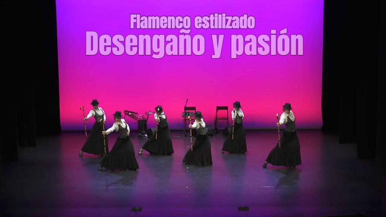 Desengaño y pasion - flamenco estilizado con bastón
