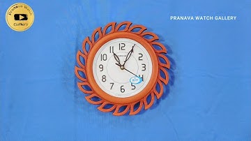 Oreva Wall Clock 7767 #pranavawatchgallery