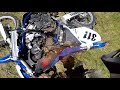 hydroplane 1000cc dirtbike went up in flames