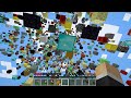 Minecraft but every second random blocks fall from the sky...