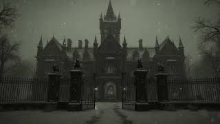 Dark Academia Piano | Winter Night Canal Ambience for Deep Sleep & Focus