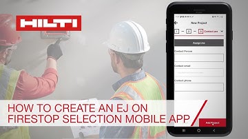 How to create a new engineering judgment on the Hilti Firestop Selector mobile app