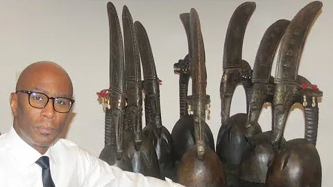My Bozo and Chiwara Helmets