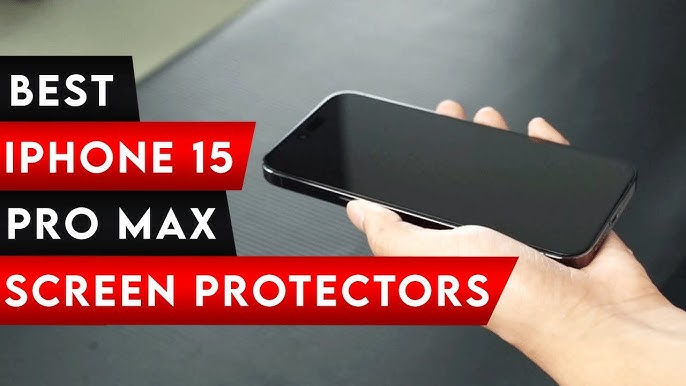 ZAGG Protector de pantalla InvisibleShield Glass XTR3 para el iPhone 15 Pro  Max