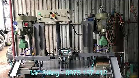 Máy taro tự động 2 mũi, dây chuyền taro tự động