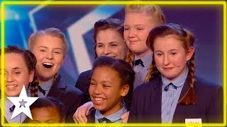 The D-Day Juniors Have An AMAZING Message on Britain's Got Talent 2020 | Kids Got Talent