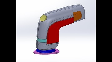 Solidwork for beginners- Hand sander 2- Detailing for keyshot render