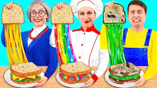 Me vs Grandma Cooking Challenge | Awesome Kitchen Hacks by Fun Teen screenshot 1