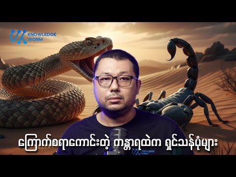 ကြမ်းတမ်းလှတဲ့ ကန္တရာထဲမှာ သက်ရှိတွေရဲ့ ရှင်သန်ကြပုံ
