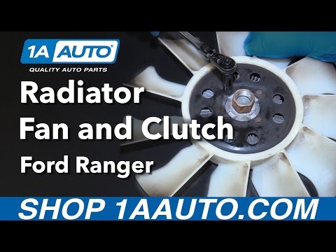 How to Replace Radiator Cooling Fan and Clutch 90-04 Ford Ranger V6 4.0L