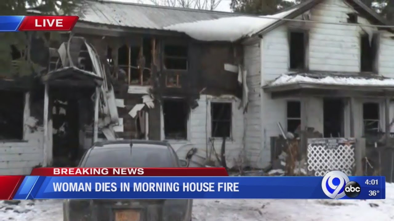 Woman dies in morning house fire in Mexico, NY YouTube
