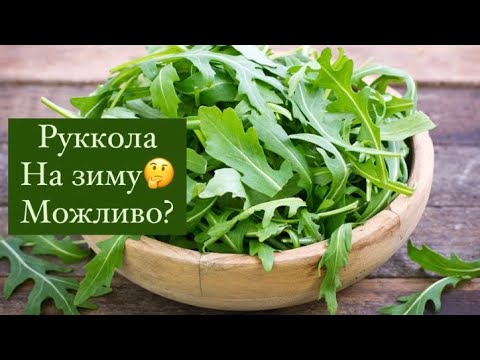 Как заготовить Рукколу