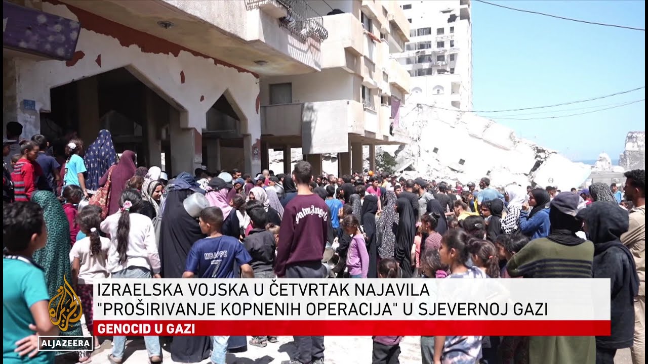 إن آثار نقص الغذاء واضحة في كل مكان في غزة