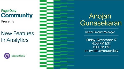 Updates to PagerDuty Analytics