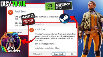 ARC Raiders Fatal Error Fix 🔧 | PC Crashing Solution