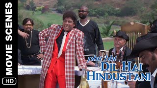 Pappu Junior | Comedy Scene | Phir Bhi Dil Hai Hindustani| Shah Rukh Khan, Juhi Chawla, Johnny Lever