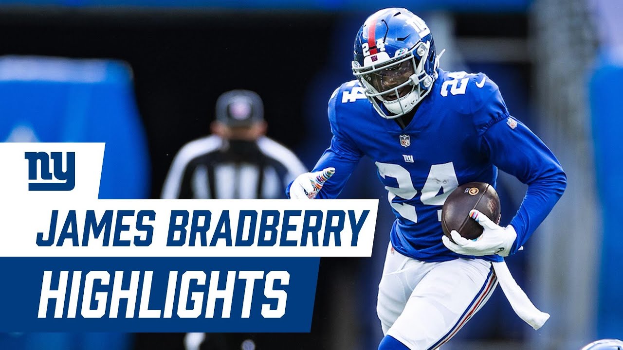 James Bradberry Top Highlights from First Half of 2020 Season | New York Giants