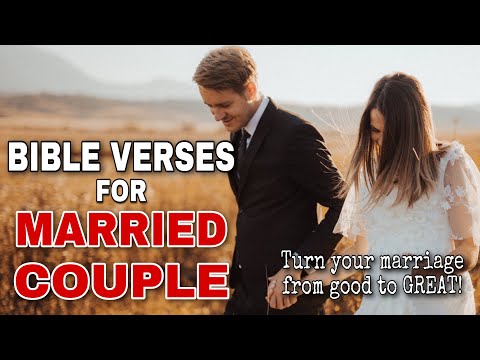 Bible Verses For Married Couple | Turn Your Marriage From Good To Great! | Unlimotvations