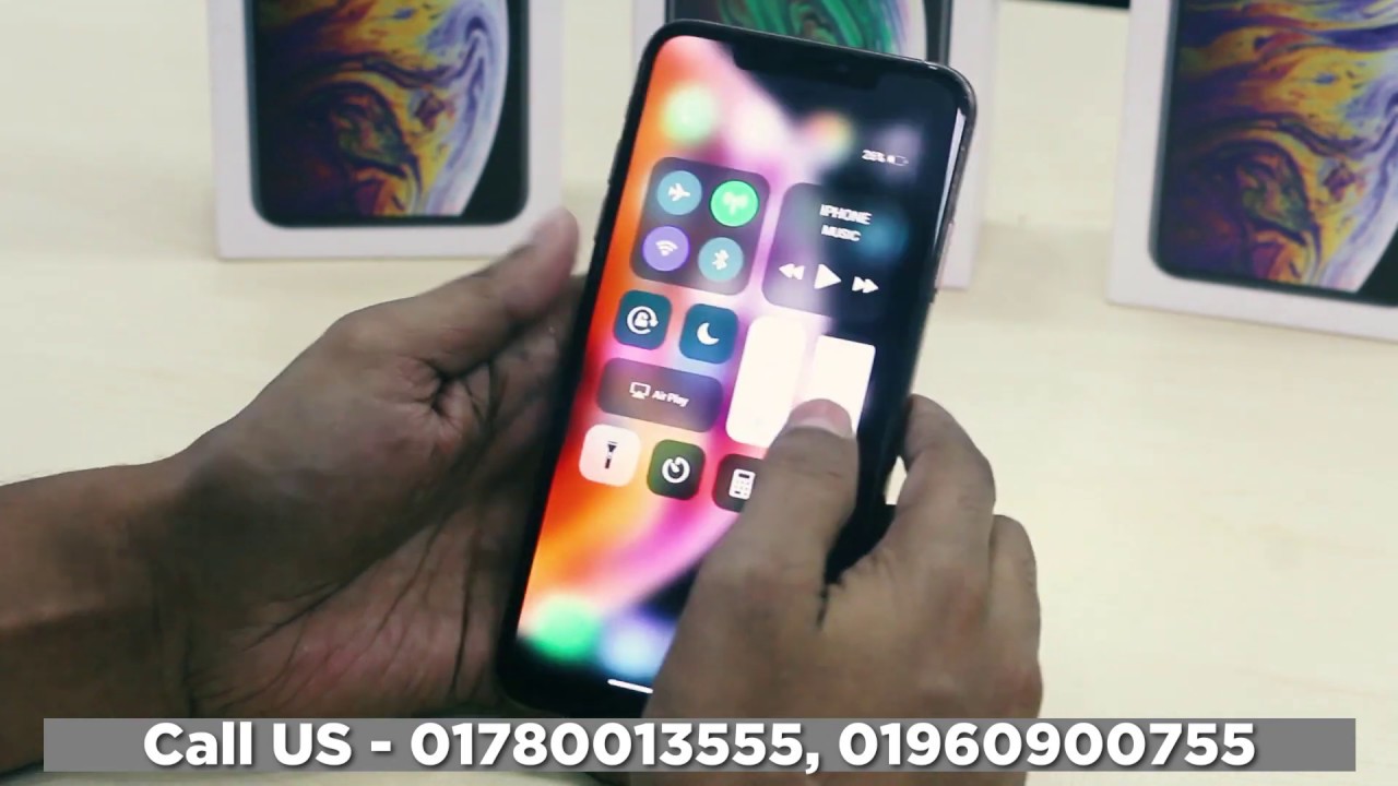 iPhone Xs Max Super Modified (Real Notch Display & Dual Sim)